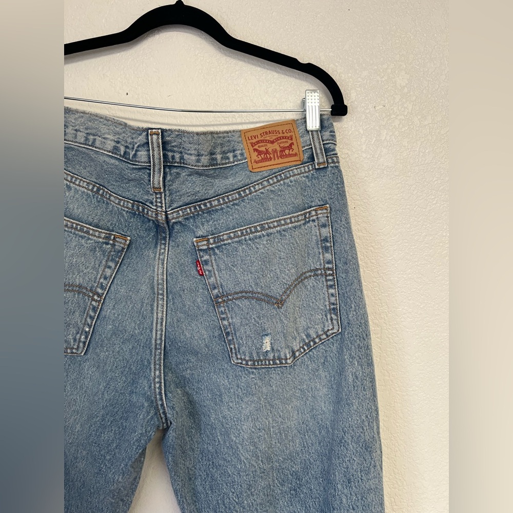 Levi’s ‘94 Baggy Distressed High Rise Jeans 90s Grunge Streetwear Size 32 - Picture 6 of 7